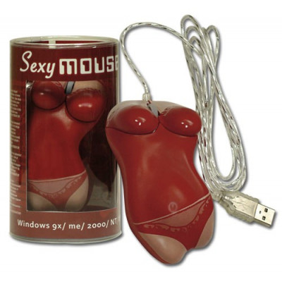 MOUSE USB SEXY ROSSO
