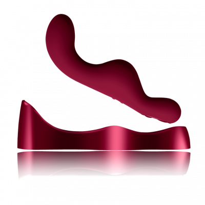 Rocks Off Ruby Glow Blush - Vibratore Punto G, 10 MOD, Ricaricabile